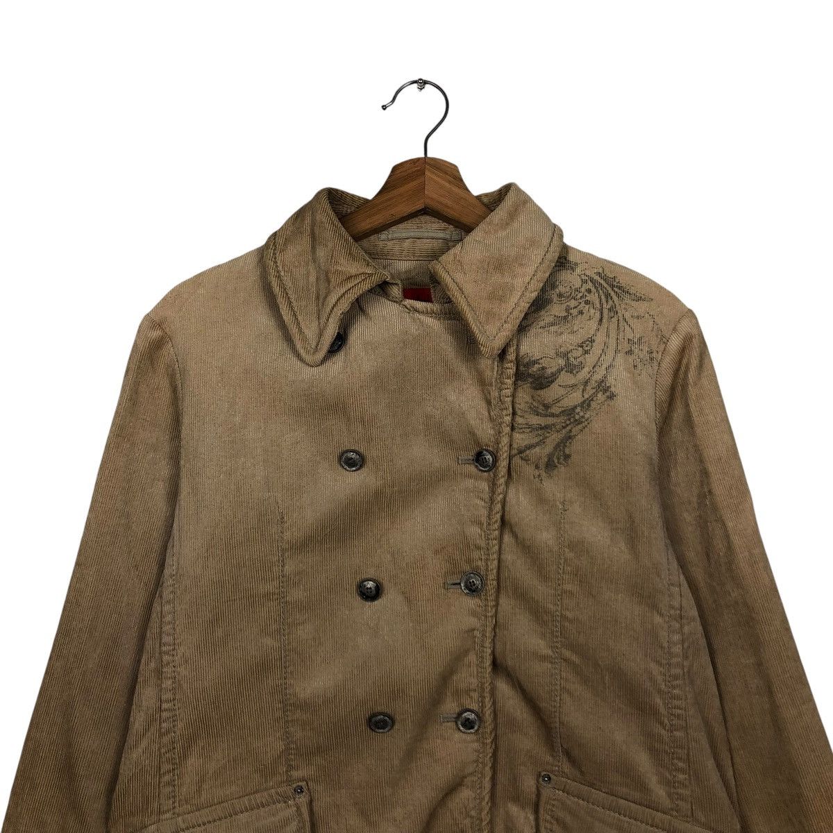Issey Miyake 🔥VINTAGE CHORE JACKET CORDUROY HEART HAAT ISSEY MIYAKE Size US M / EU 48-50 / 2 - 3 Thumbnail