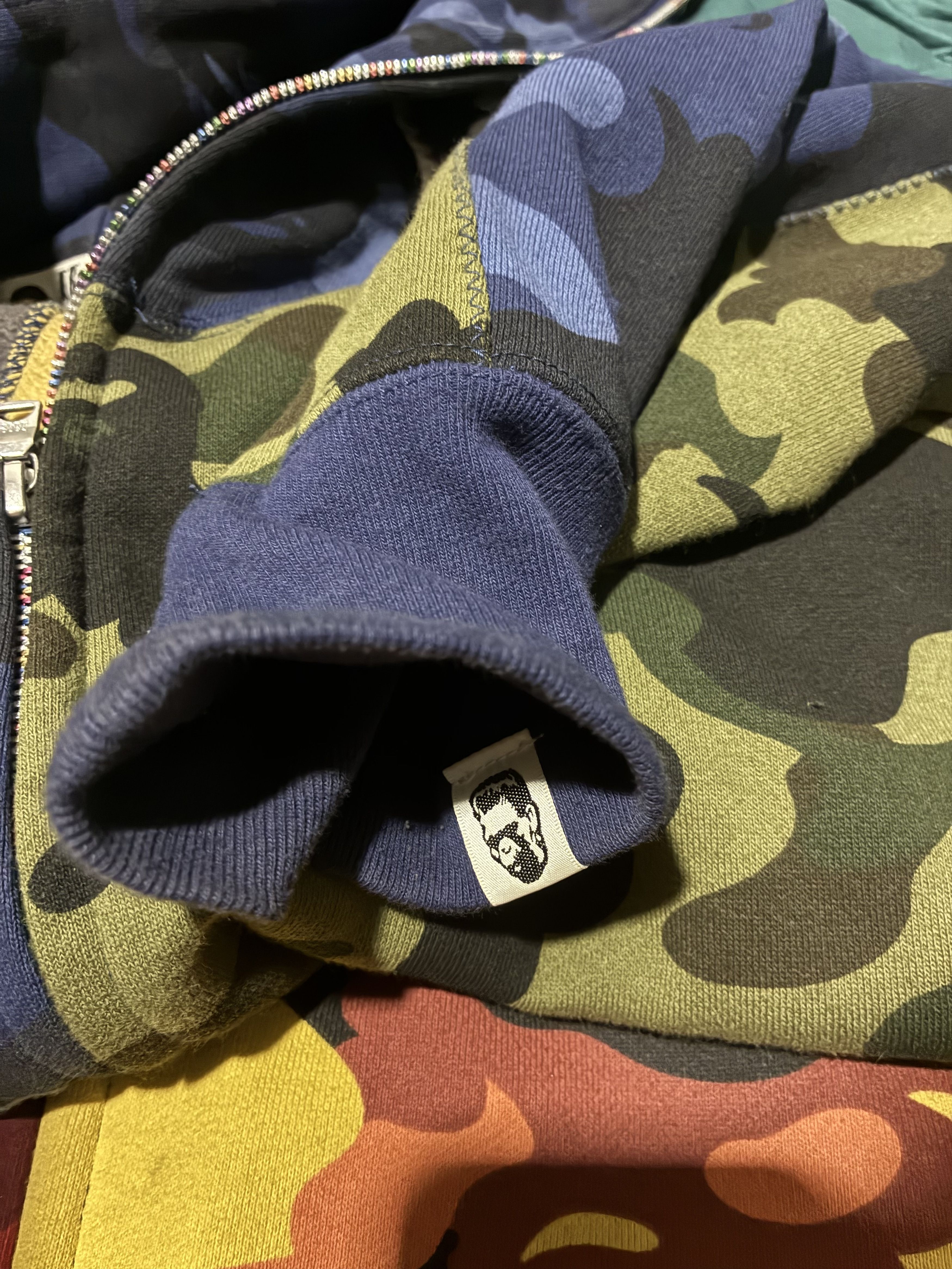 Bape Bape hoodie mix camo Size US XXL / EU 58 / 5 - 13 Thumbnail
