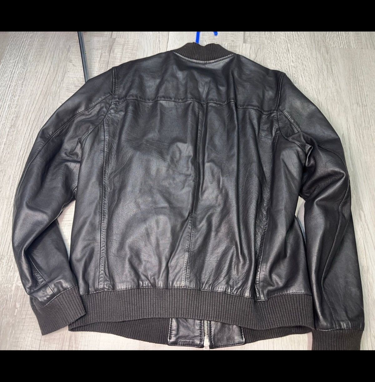 Allsaints AllSaints leather bomber Size US L / EU 52-54 / 3 - 4 Thumbnail