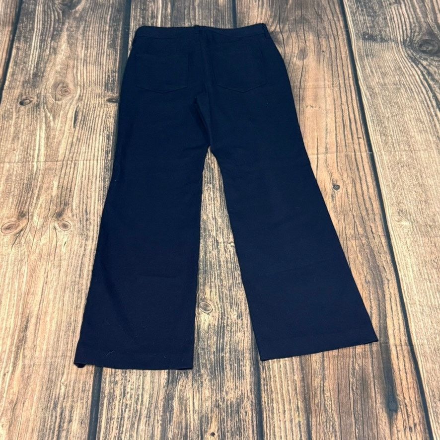 Chicos Chico's Women's Dress Pants Size 0.5 / 6R Blue Solid Casual Size 28" / US 6 / IT 42 - 2 Thumbnail