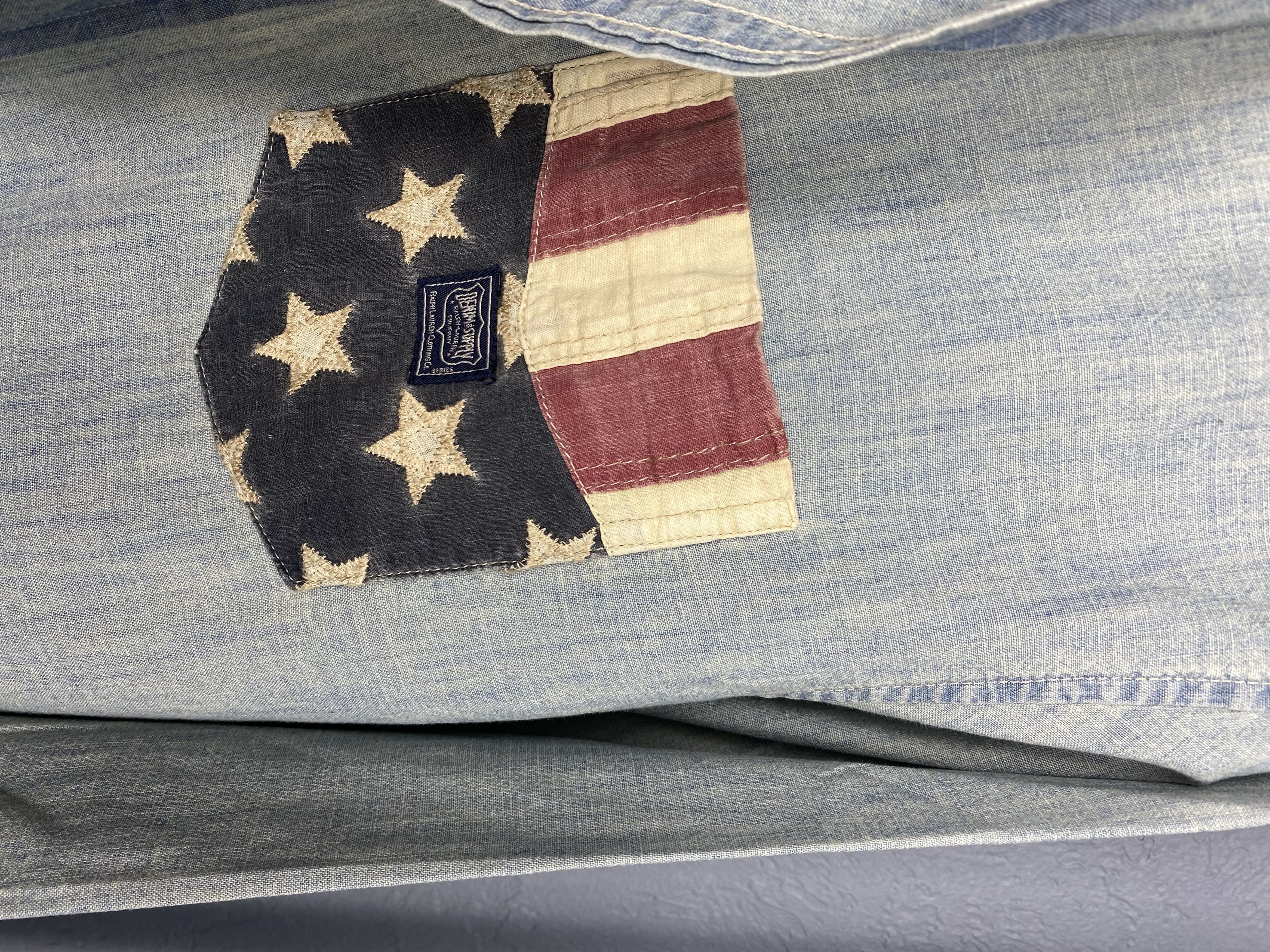 Denim & Supply Ralph Lauren Denim And Supply Ralph Lauren Vintage Mens Shirt Y2K Size US M / EU 48-50 / 2 - 3 Thumbnail