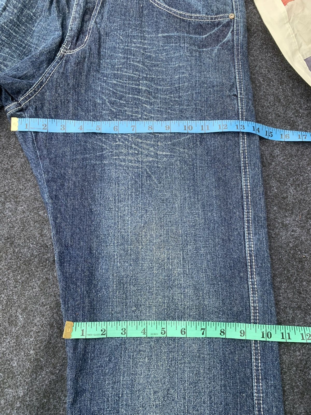 Sean John Baggy Sean John Embroidered Denim - hip-hop y2k style W34 Size US 34 / EU 50 - 11 Thumbnail