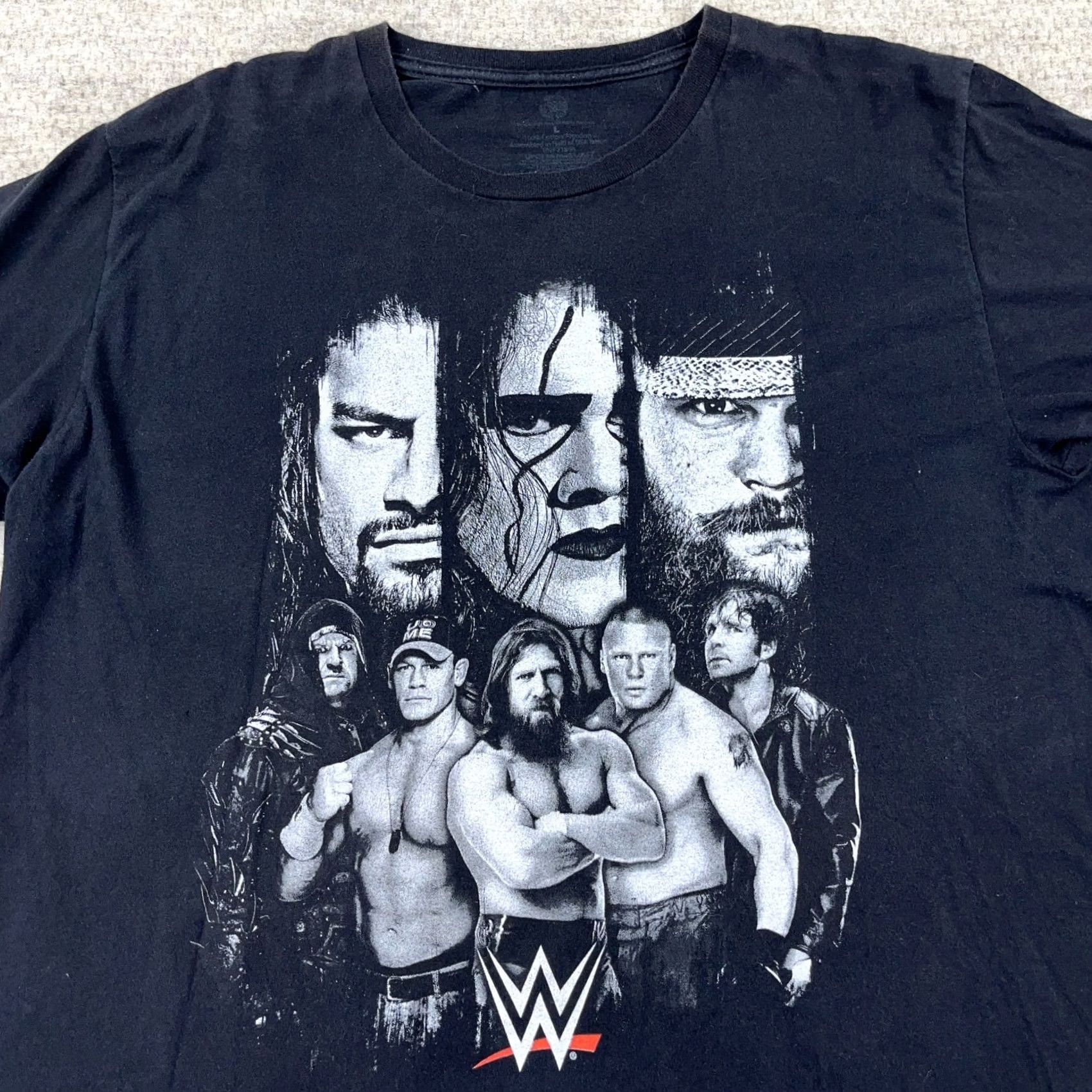 Vintage VINTAGE WWE Shirt Men Large Black Y2K John Cena Undertaker Sting Brock Lesnar Size US L / EU 52-54 / 3 - 2 Thumbnail