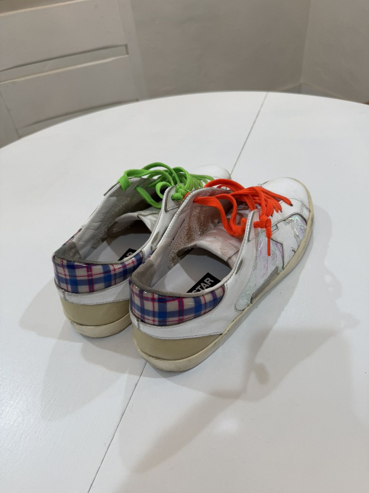 Golden Goose Golden Goose Superstar leather low trainers Size US 11 / EU 44 - 3 Thumbnail