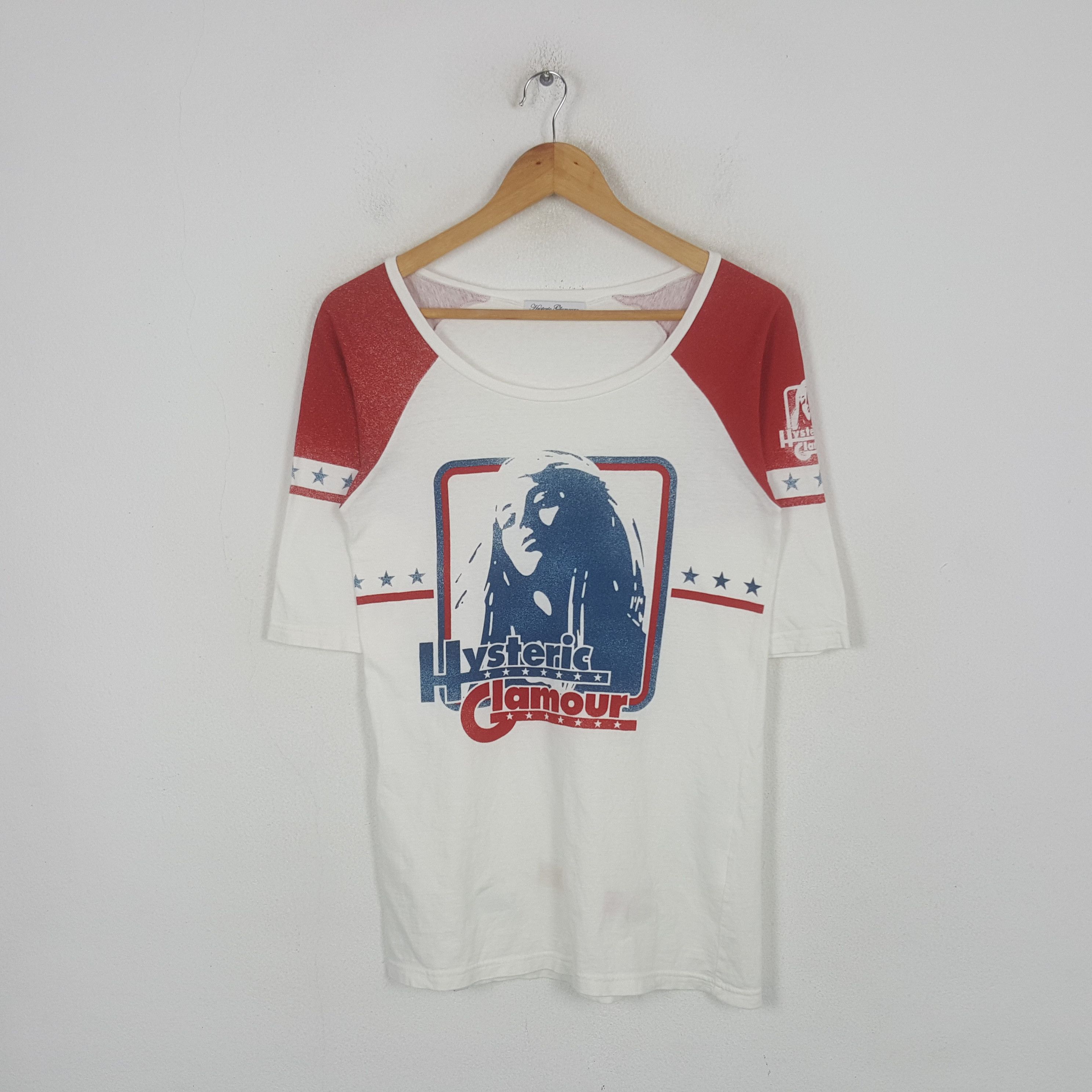 Hysteric Glamour Vintage Hysteric Glamour Japanese Brand Tshirt C299N23 Size US S / EU 44-46 / 1 - 1 Thumbnail