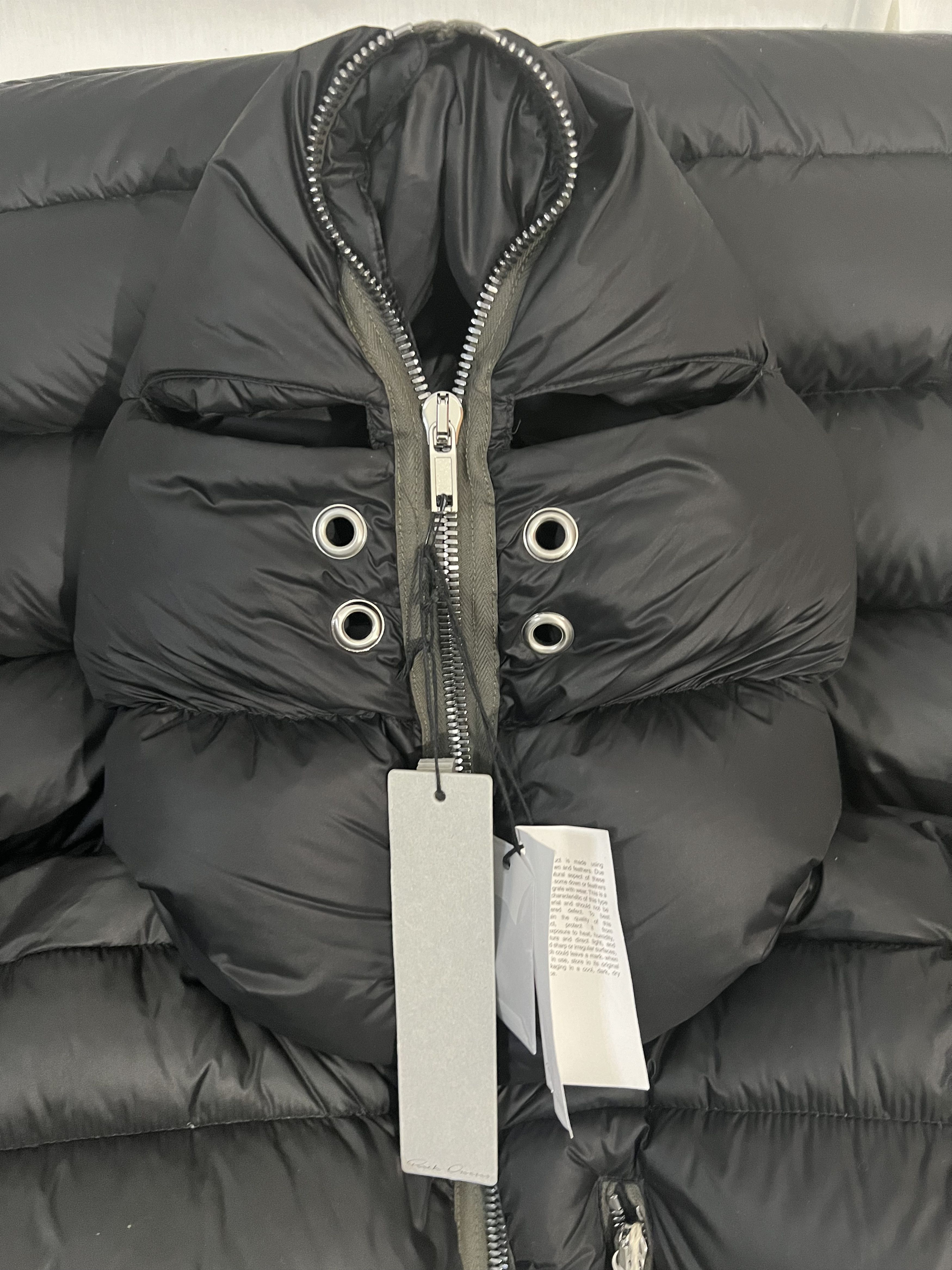 Rick Owens Jumbo Gimp Down Jacket Black Size US M / EU 48-50 / 2 - 4 Thumbnail