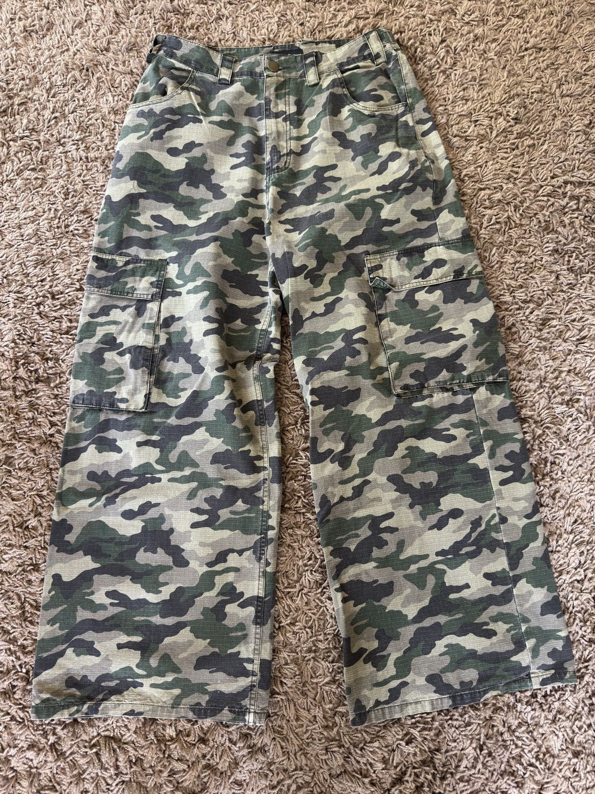 Other Hidden Season Camo Baggy Jeans Size 30 Size US 30 / EU 46 - 1 Thumbnail