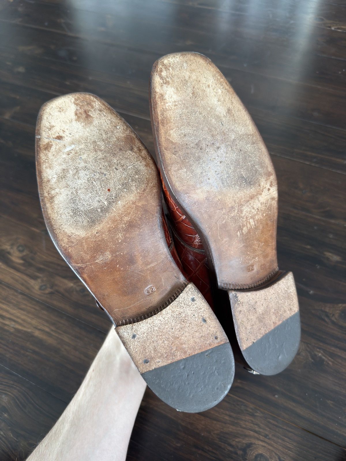 Chrome Hearts Chrome Hearts X John Lobb crocodile monk strap loafers Size US 9 / EU 42 - 8 Thumbnail