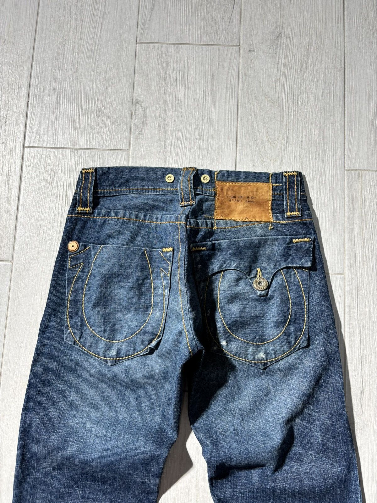 True Religion Y2K True Religion Jeans Denim Distressed USA Chief Keef Size US 29 - 3 Thumbnail