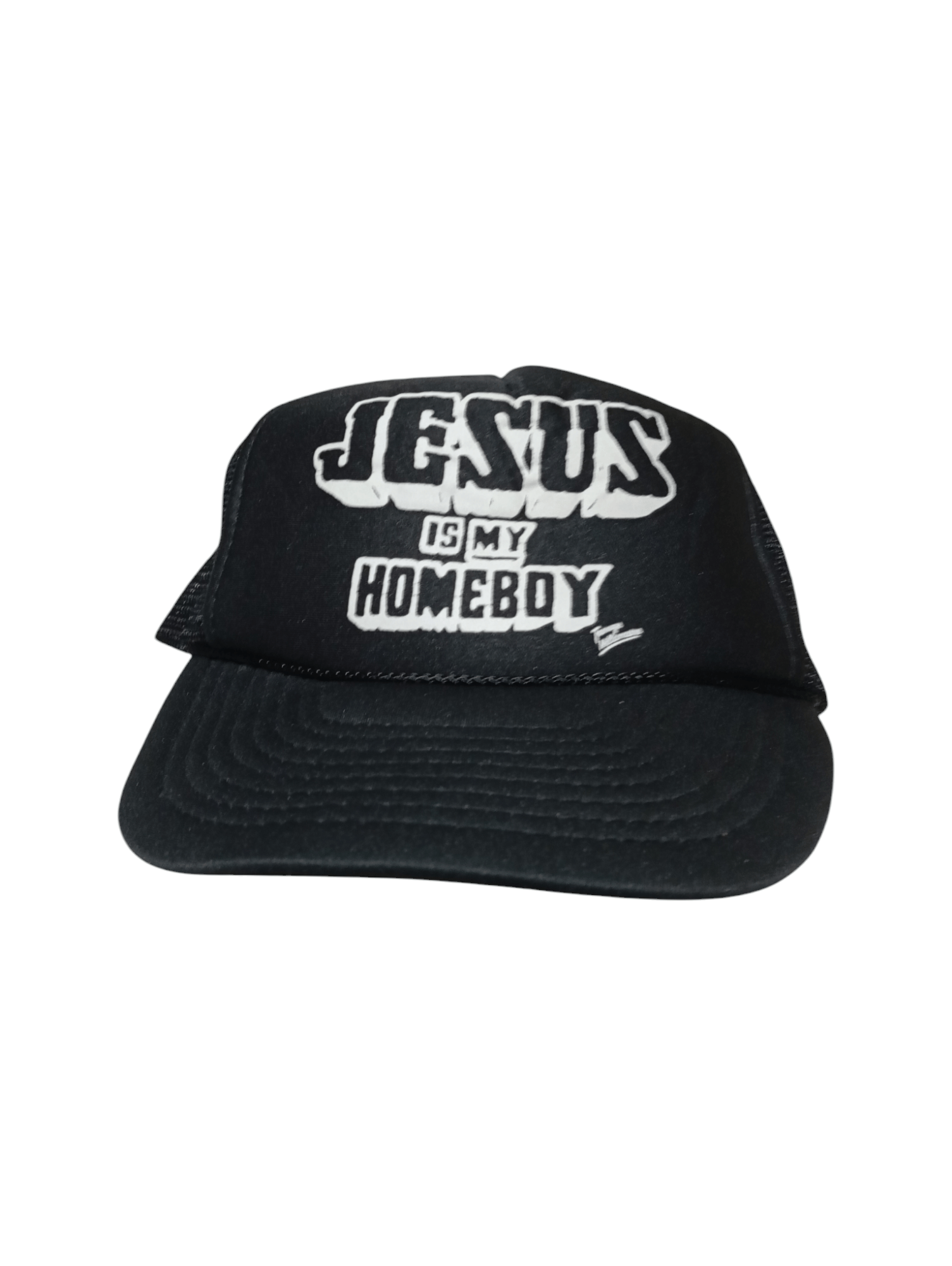 Vintage Jesus is My Homeboy Trucker Hat