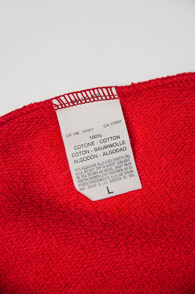 Benetton Benetton Red Volleyball Tiger Graphic Sweatshirt - Size L Size US L / EU 52-54 / 3 - 8 Thumbnail