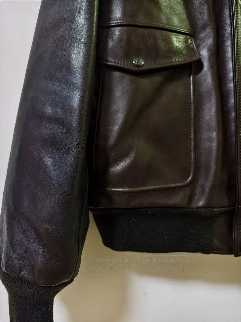 Schott Schott 184, bare cowhide Size US XL / EU 56 / 4 - 4 Thumbnail