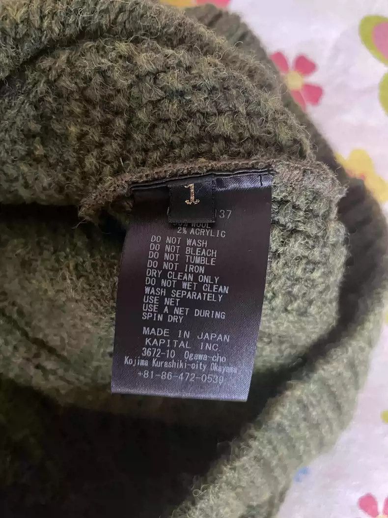 Kapital kapital Smiling pure wool sweater -2507 Size US S / EU 44-46 / 1 - 4 Thumbnail