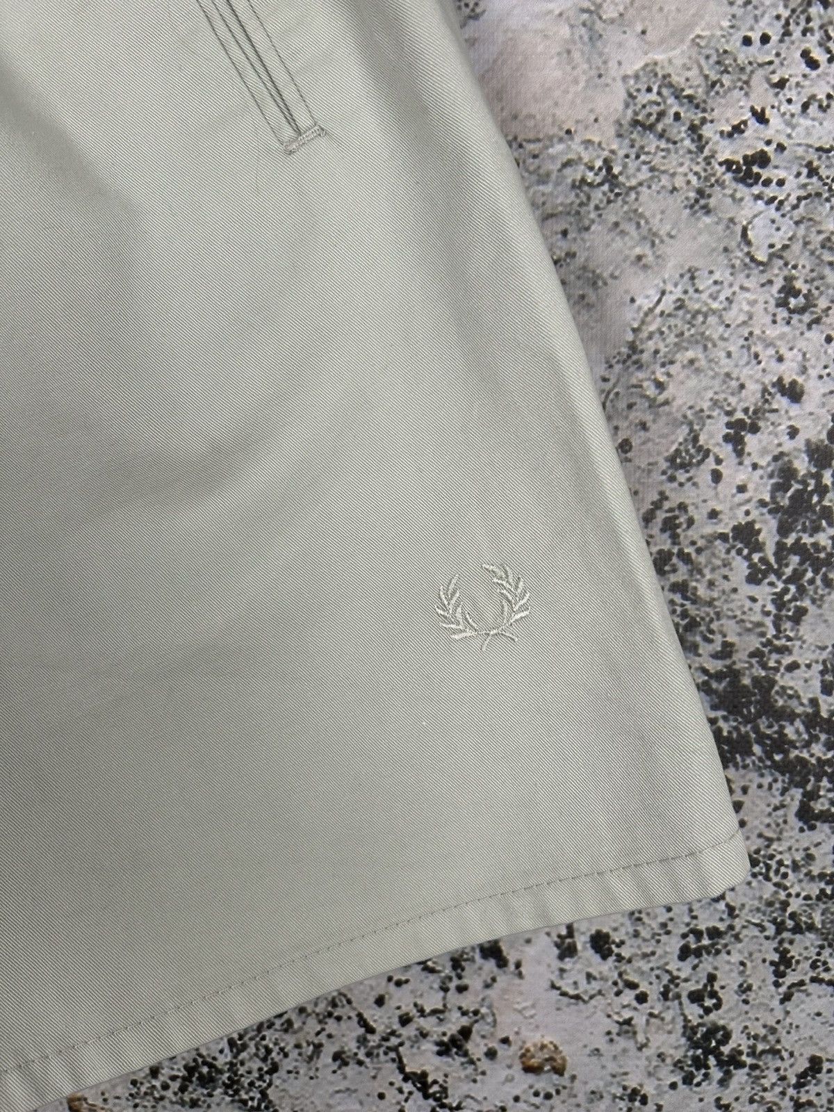Fred Perry × Vintage Vintage Fred Perry 90s Cream Shorts Archive Summer Surf Size US 34 / EU 50 - 4 Thumbnail