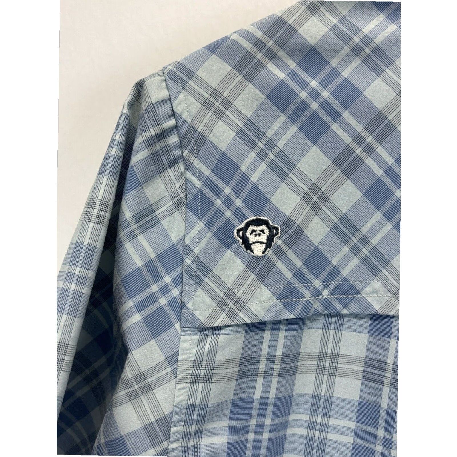 Howler Brothers Howler Brothers Men's Plaid Short Sleeve Button Up Shirt Small Multicolor Nylon Size US S / EU 44-46 / 1 - 4 Thumbnail