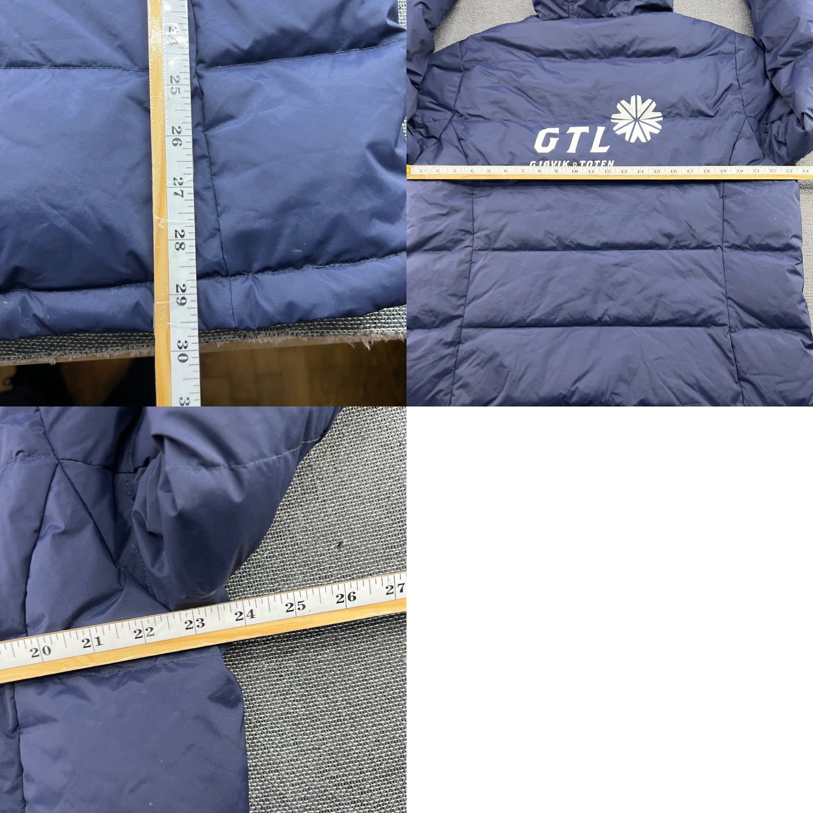 Vintage Bjorn Daehlie Goose Down Mens Jacket XL Hooded XC Blue Thermal Puffer Ski Winter Jacket Size US XL / EU 56 / 4 - 10 Thumbnail