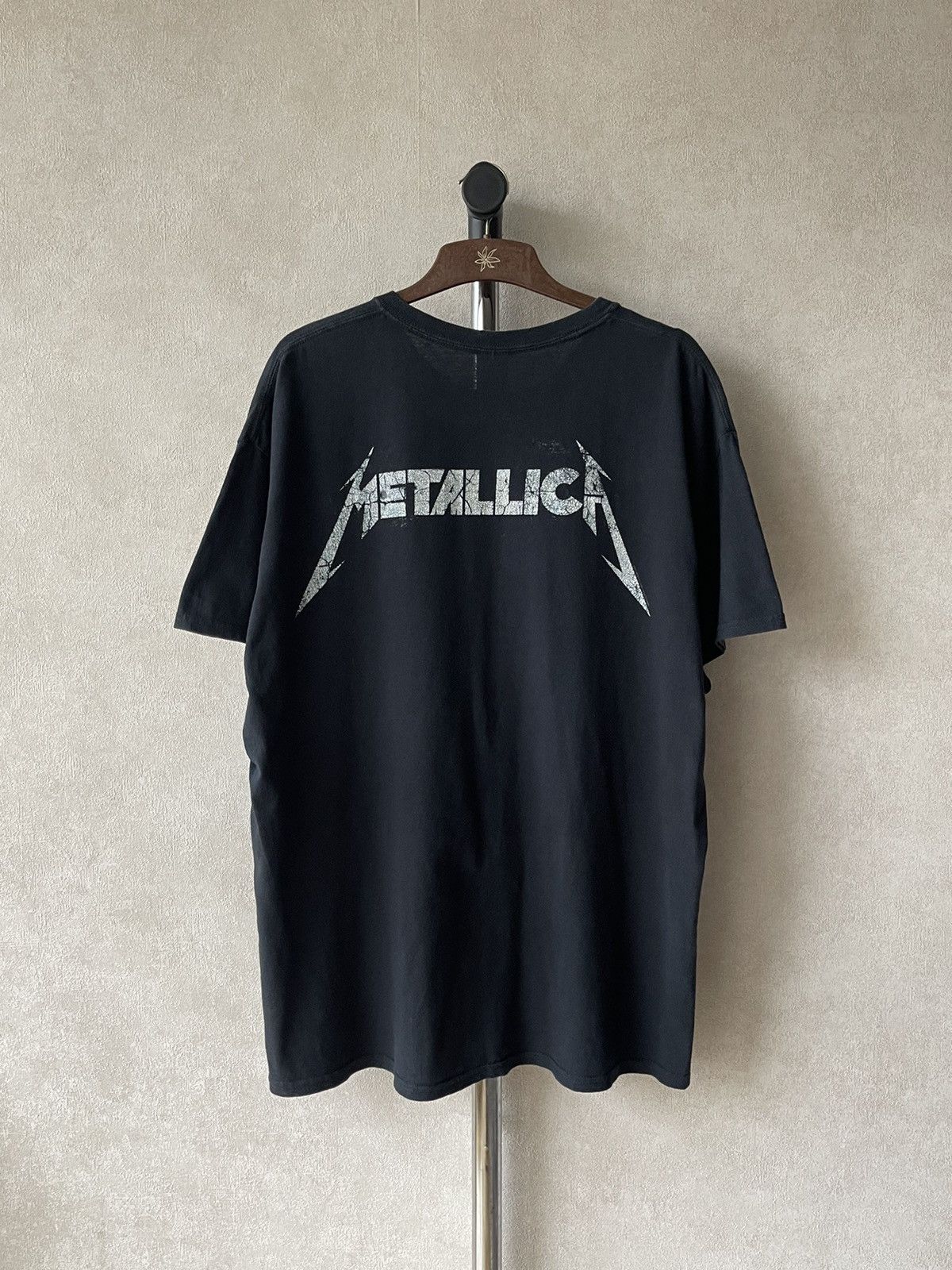Metallica Vintage Metallica Album Text Front/Back Logo T-shirt Tee Size US XL / EU 56 / 4 - 7 Thumbnail