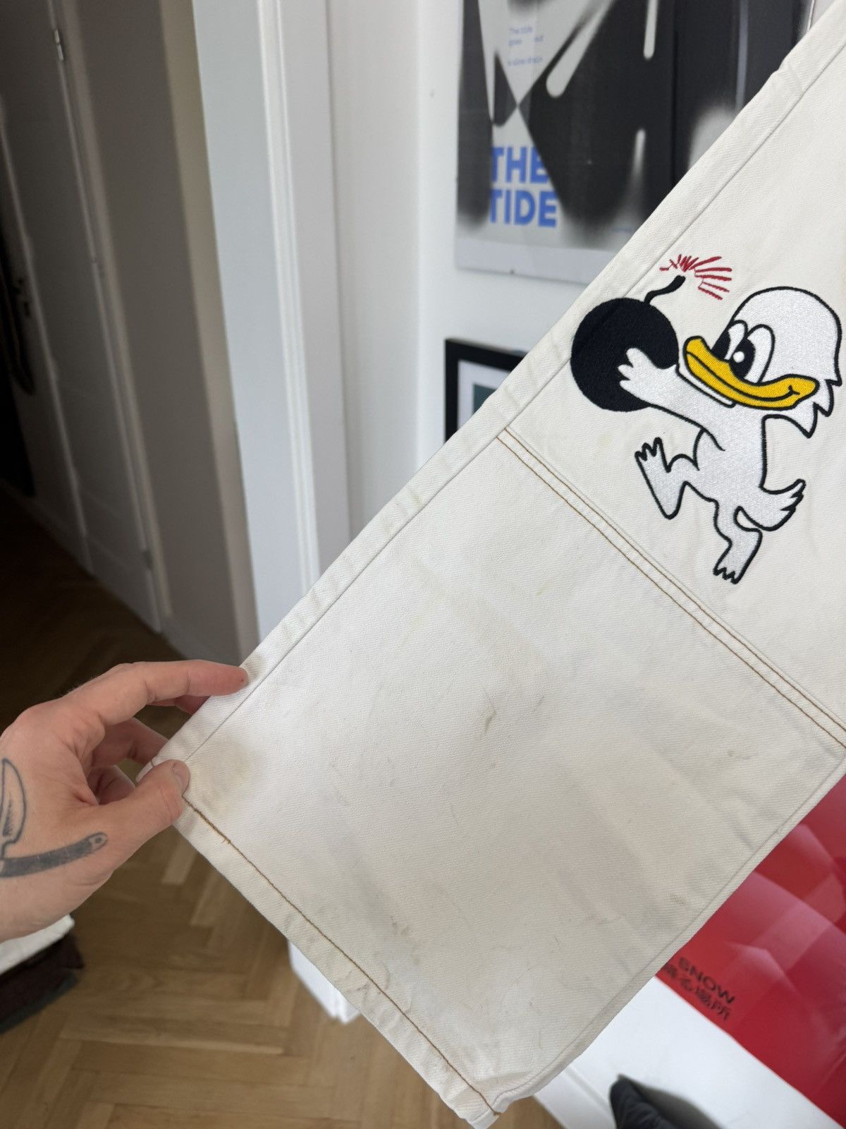 Palace SS22 Palace Duck Bomb Panel Jeans Skate Streetwear Rare Size US 30 / EU 46 - 3 Thumbnail