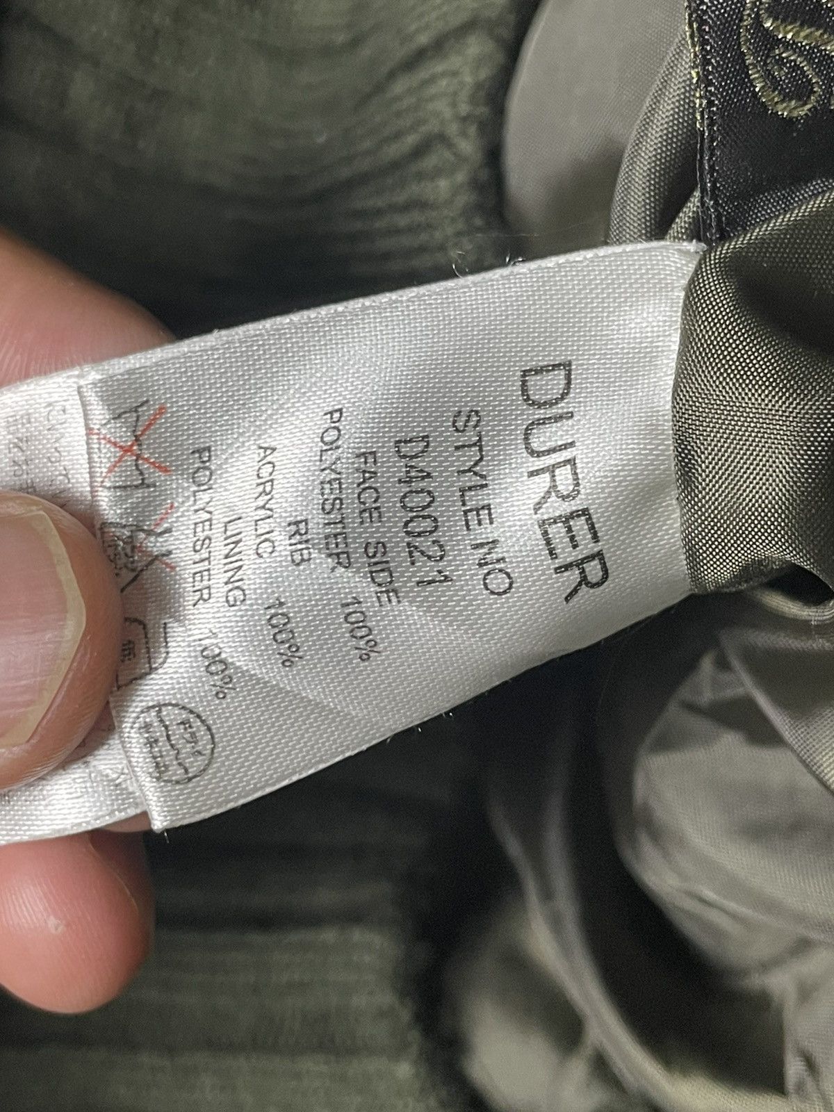 Japanese Brand × Vintage Vintage DURER Utility Pocket Zipper Jacket (102) Size US XXS / EU 40 - 8 Thumbnail