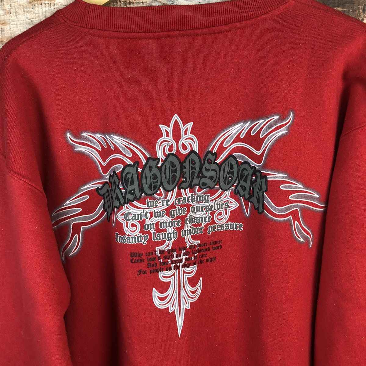 Japanese Brand × Vintage Vintage Beaumere Red Sweatshirts #971 Size US XL / EU 56 / 4 - 13 Thumbnail