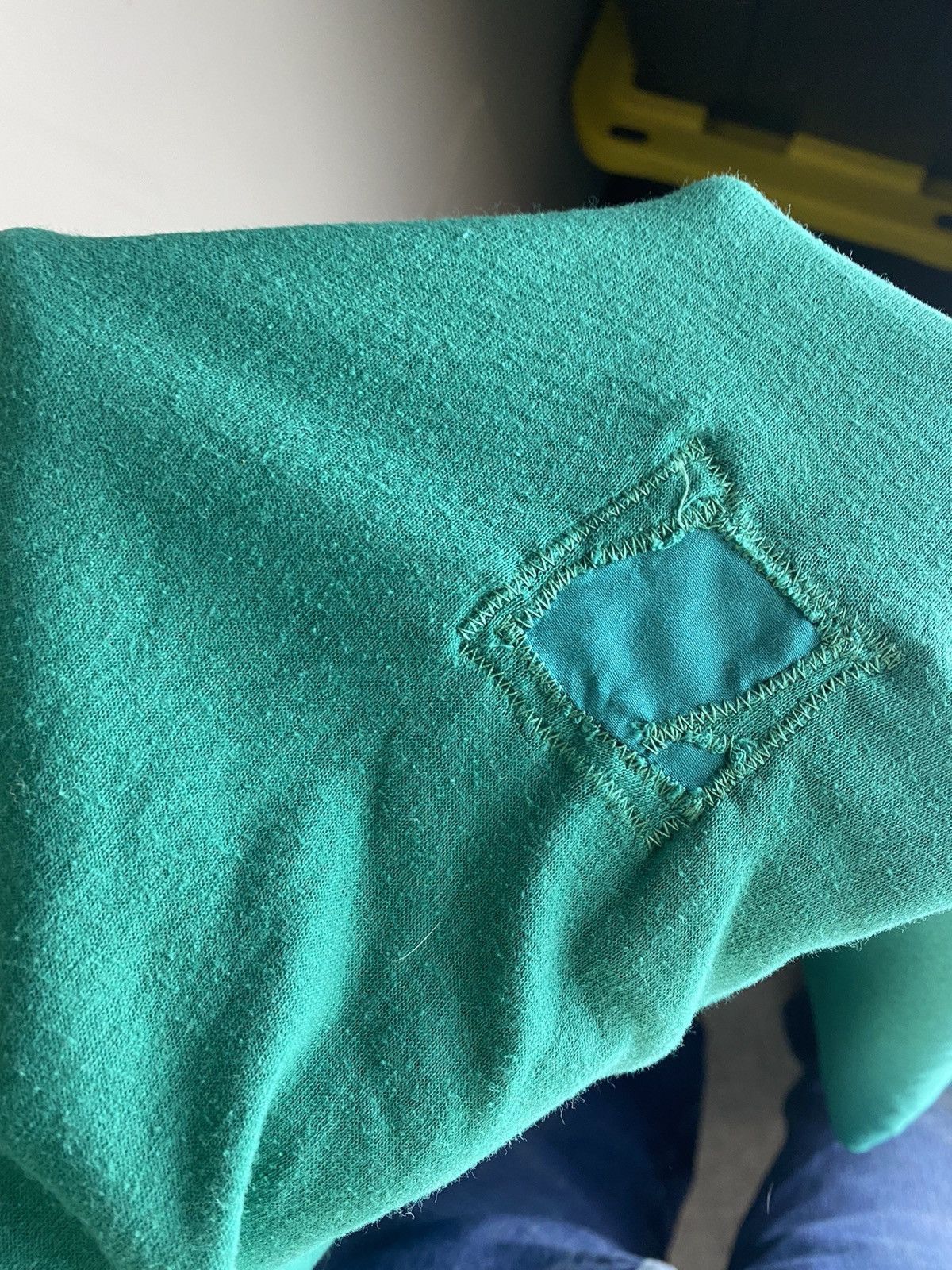 Vintage Vintage Teal Pocket Tee Size US XL / EU 56 / 4 - 1 Thumbnail