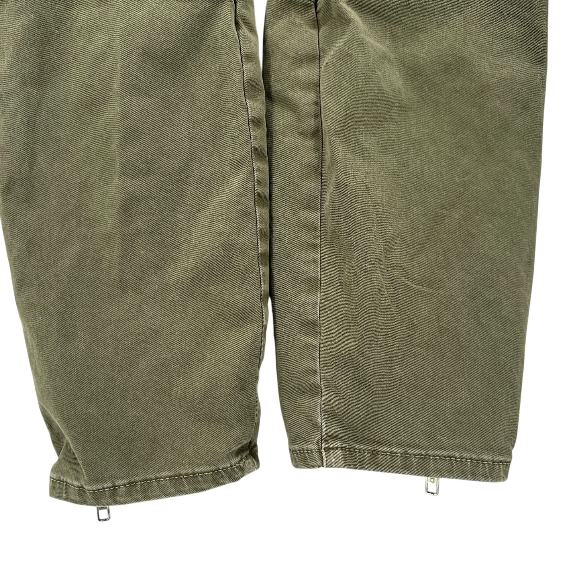 L'AGENCE L'Agence Womens 29 Pants Montgomery Skinny Cargo Pant Green Size 29" - 6 Thumbnail