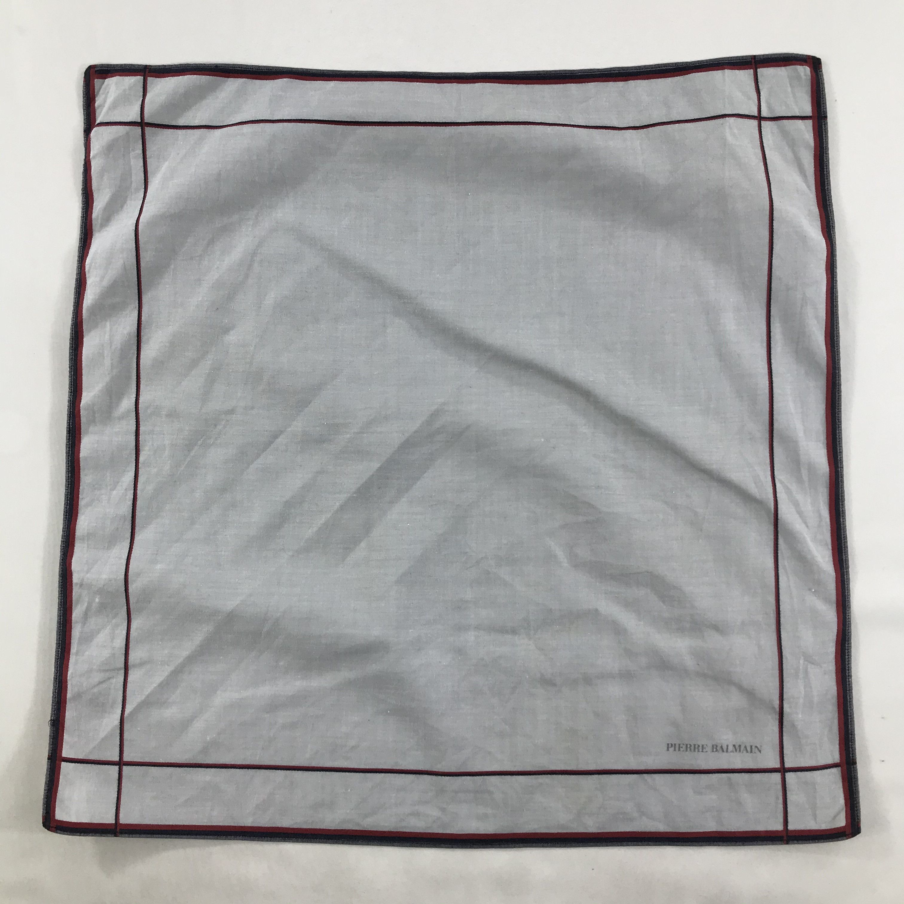 Pierre Balmain × Vintage Pierre Balmain Bandana / Handkerchief / Neckerchief - S1687 Size ONE SIZE - 1 Thumbnail