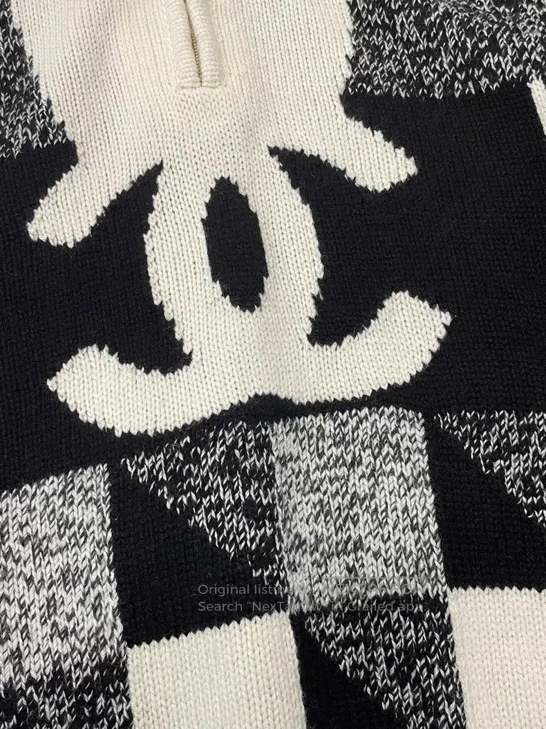 Chanel Chanel Ski series double C big logo black and white colour Size XS / US 0-2 / IT 36-38 - 2 Thumbnail