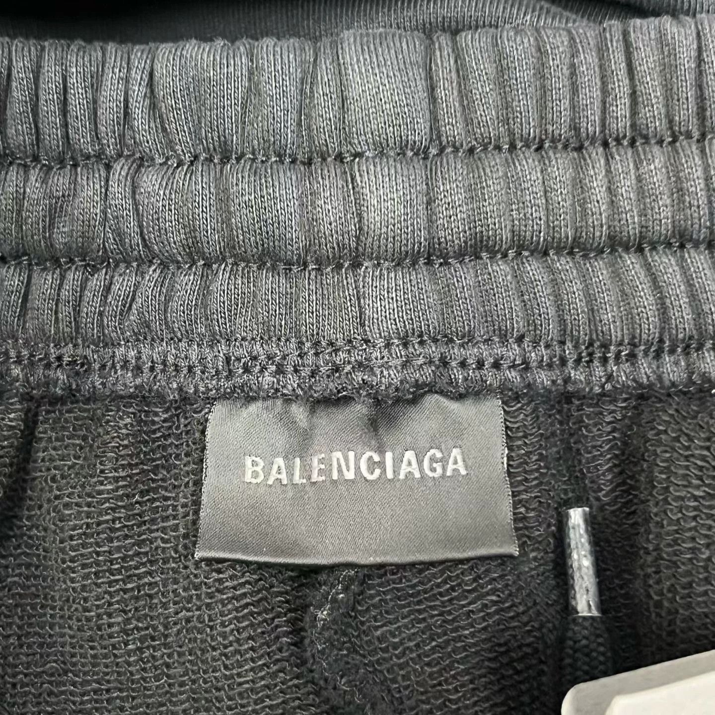 Balenciaga 【balenciaga】Latest Black Casual Elastic Print Bouquet Pants Size 30" / US 8 / IT 44 - 3 Thumbnail
