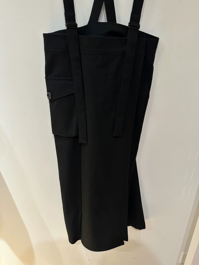 Yohji Yamamoto Yohji Yamamoto size 1 Wool suspenders pants 2506-Nextarrow Size US 28 / EU 44 - 2 Thumbnail