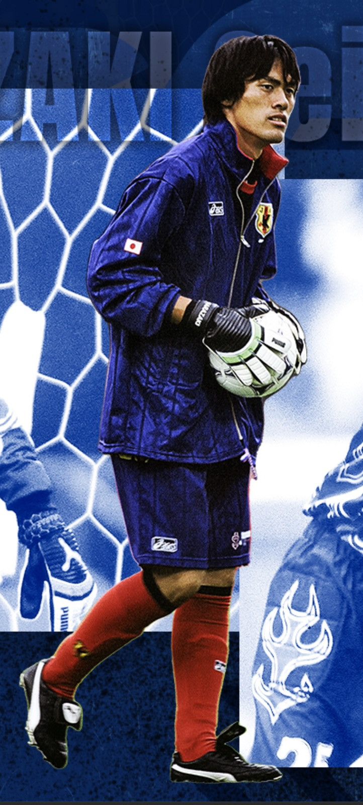 Japanese Brand × Vintage Japan 1998 World Cup training 3/4 pants (Bnwt) Size US 31 - 11 Thumbnail