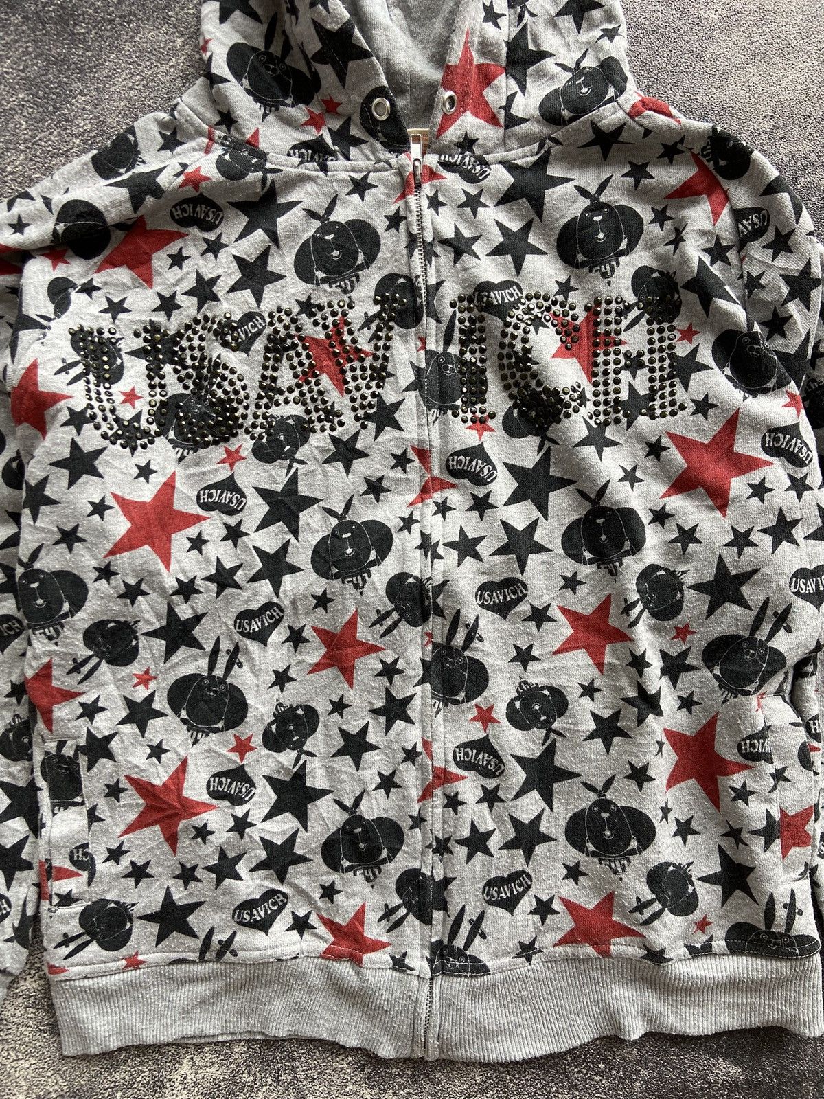 Japanese Brand Usavich Bunny Hoodie Hysteric Glamour Style Size US M / EU 48-50 / 2 - 5 Thumbnail