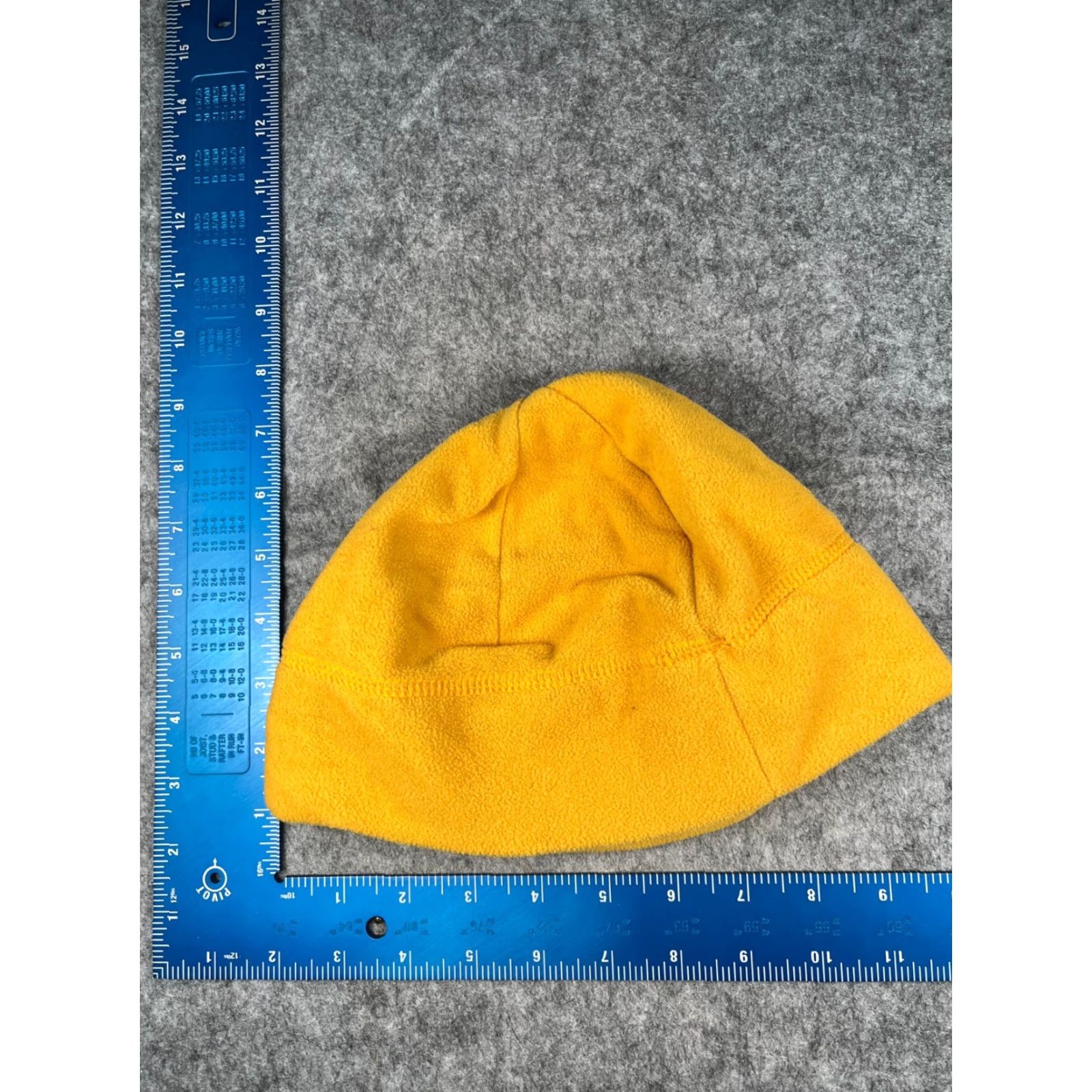 Vintage L.L. Bean Beanie Toque Hat Unisex Adults Yellow 100% Polyester Fleece Striped Knit Winter Winter Ski Logo Size US M / EU 48-50 / 2 - 4 Thumbnail