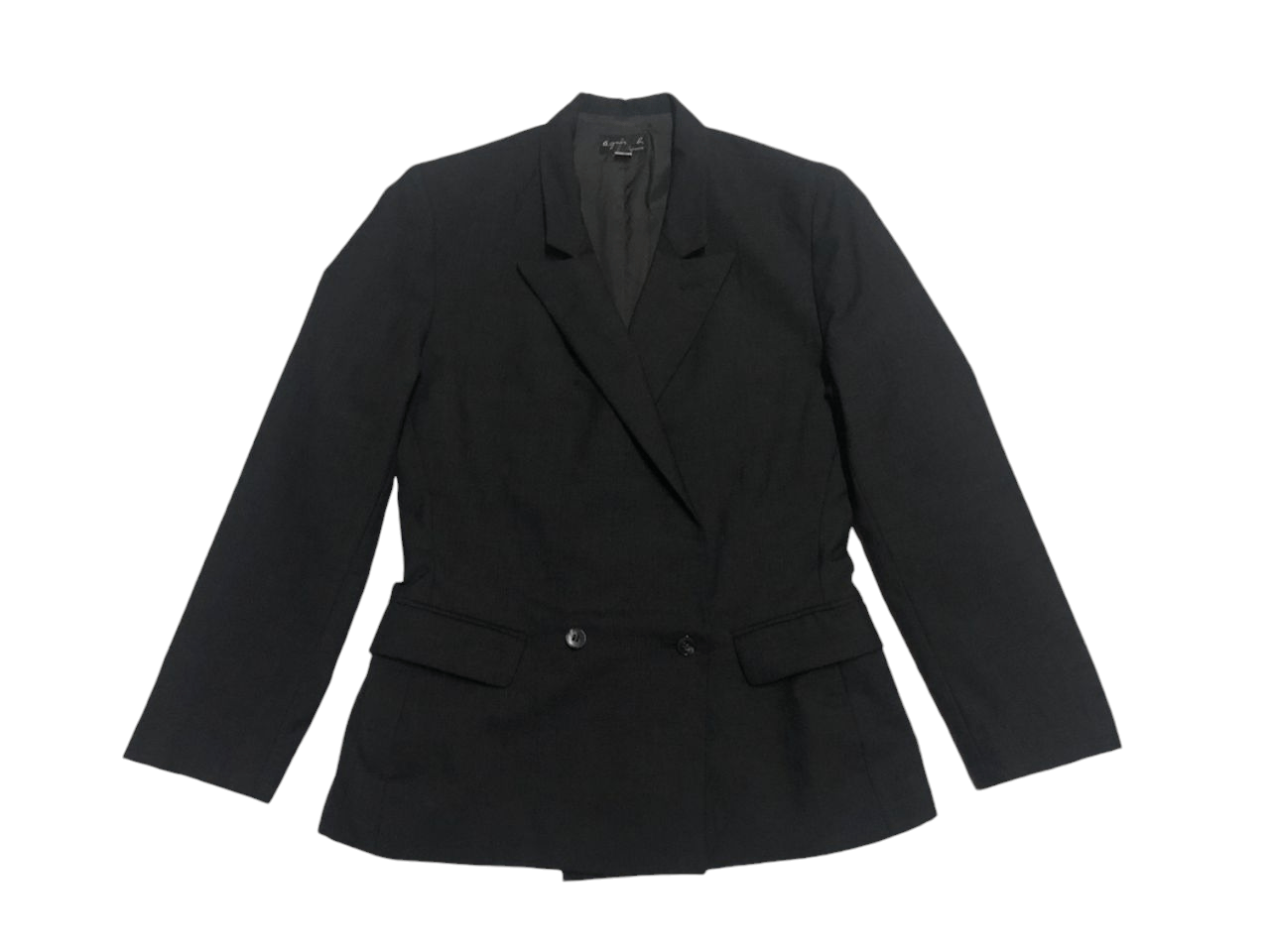Agnes.B Double Breasted Black Blazer