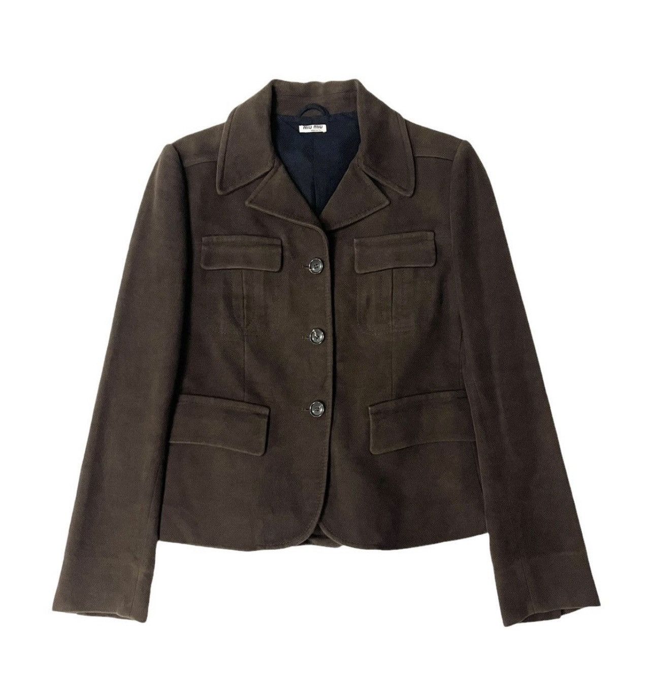 Miu Miu Miu Miu Women Cropped Jacket Size M / US 6-8 / IT 42-44 - 1 Thumbnail