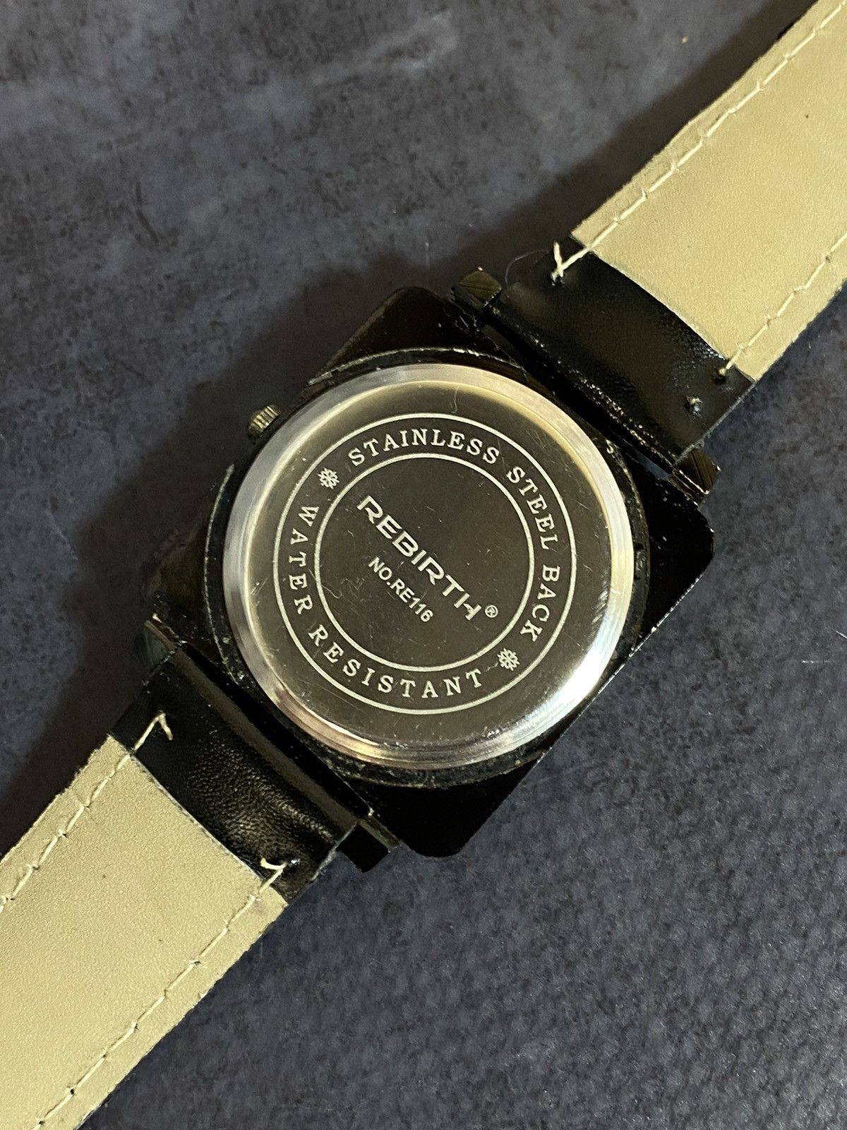 Jewelry Rebirth NO. RE119 Minimalist Black Watch Japanese Brand Size ONE SIZE - 10 Thumbnail