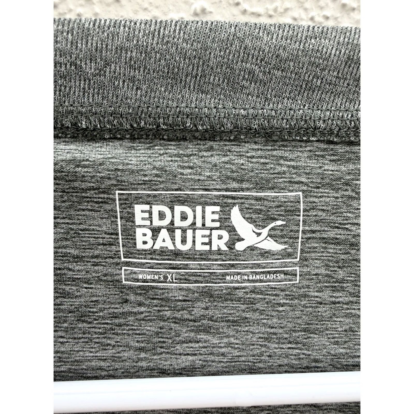 Eddie Bauer Eddie Bauer Womens Shirt XL Gray WR Surreal Travel Long Sleeve Tee NWTs Size XL / US 12-14 / IT 48-50 - 7 Thumbnail