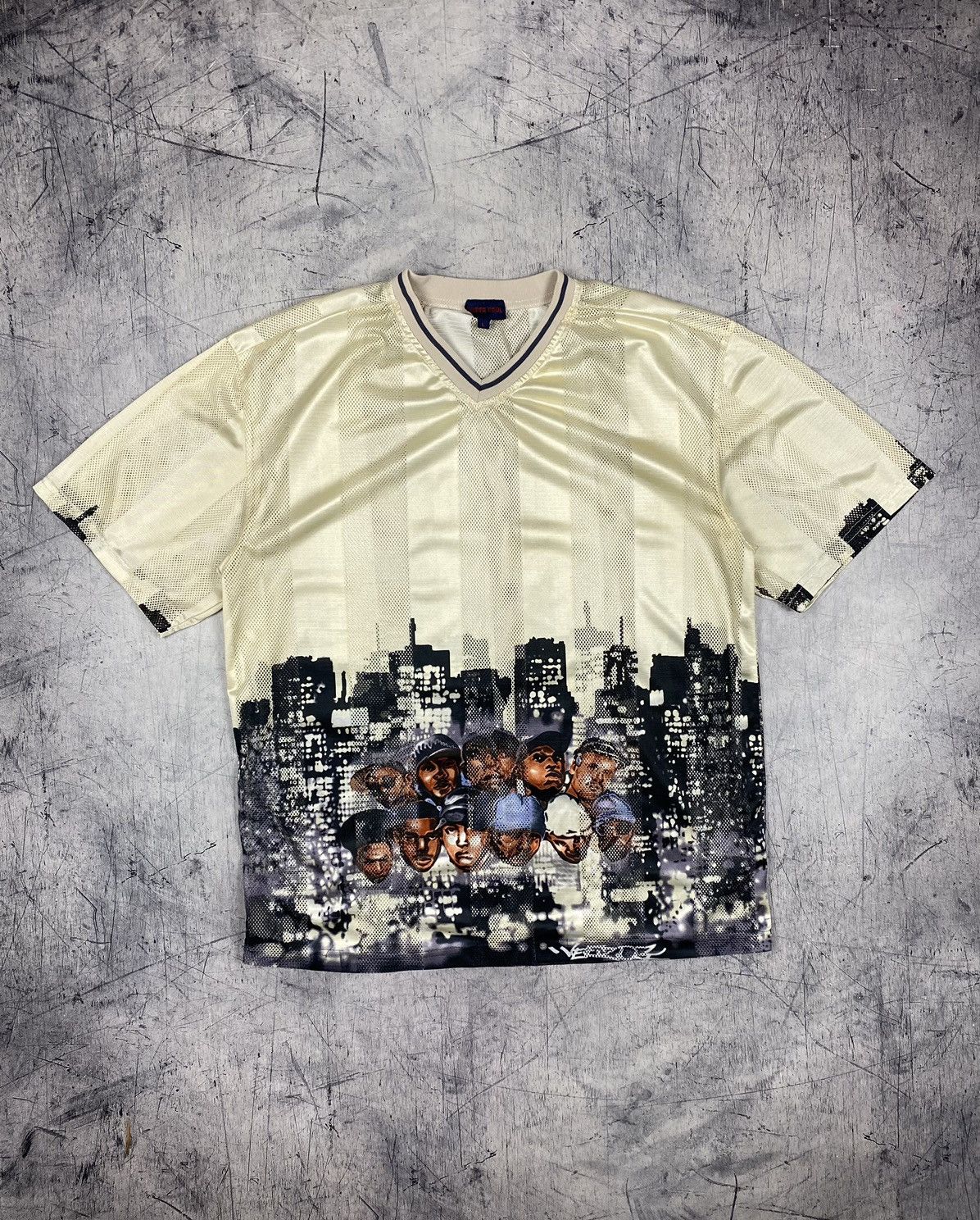 Rap Tees Vintage Rap y2k hip hop mesh Jersey tee 90’s Size US L / EU 52-54 / 3 - 2 Thumbnail