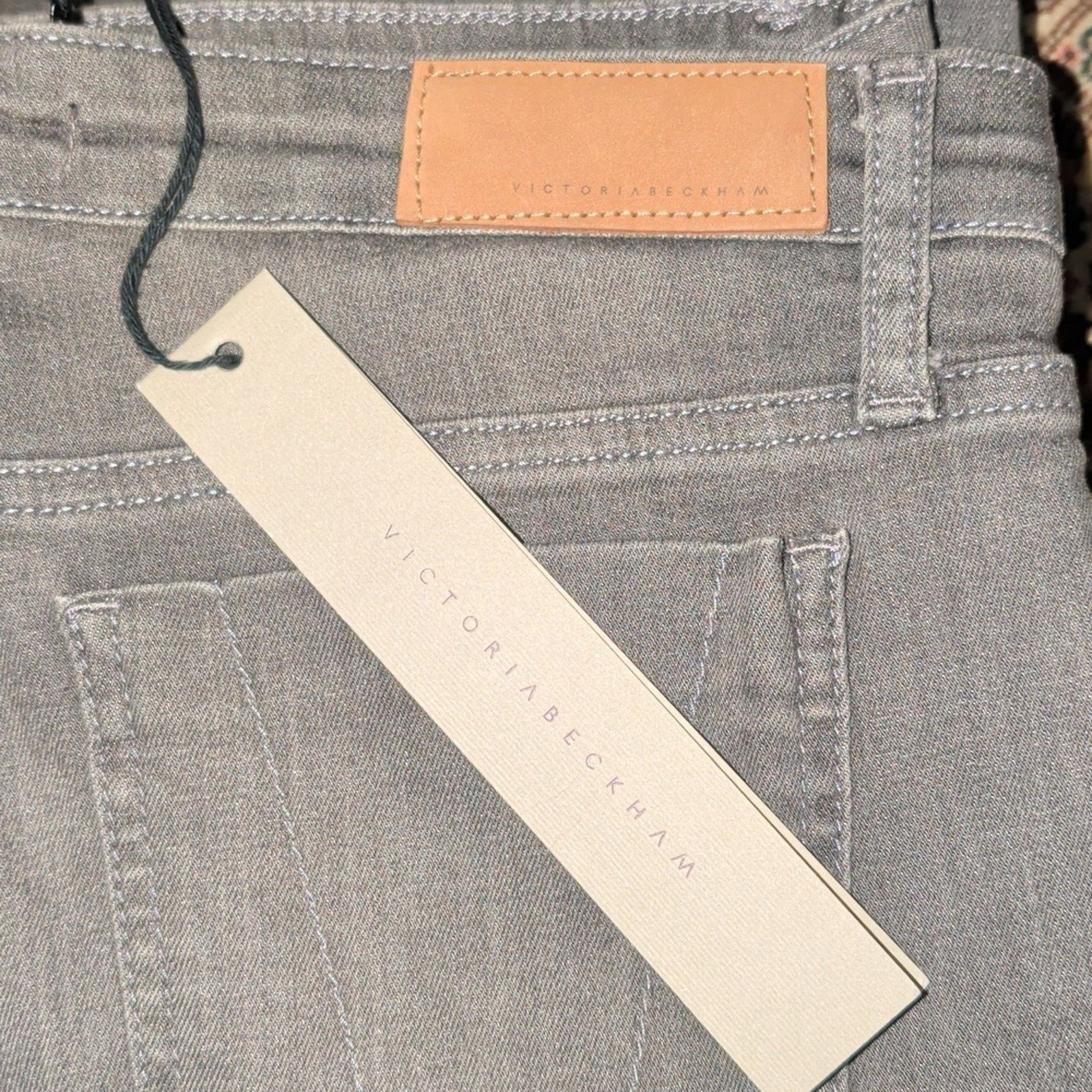 Victoria Beckham Victoria Beckham Classic Gray Jeans Womens Size 27 Size 27" / US 4 / IT 40 - 3 Thumbnail