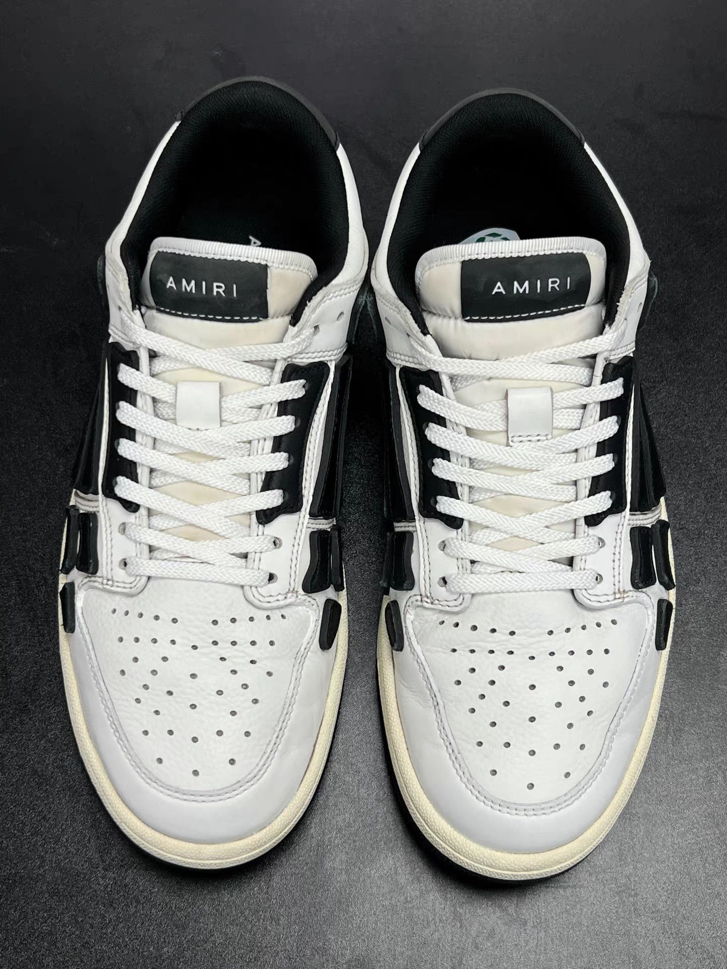 Amiri AMIRI Skel-Top Low Sneakers K15 Size US 8 / EU 41 - 3 Thumbnail