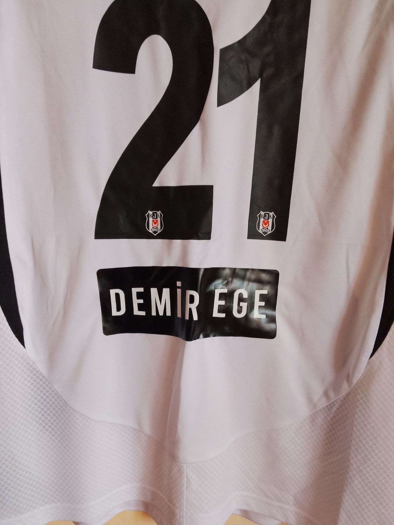 Adidas Besiktas 2024/2025 Demir Ege womens jersey - Size L Size L / US 10 / IT 46 - 7 Thumbnail