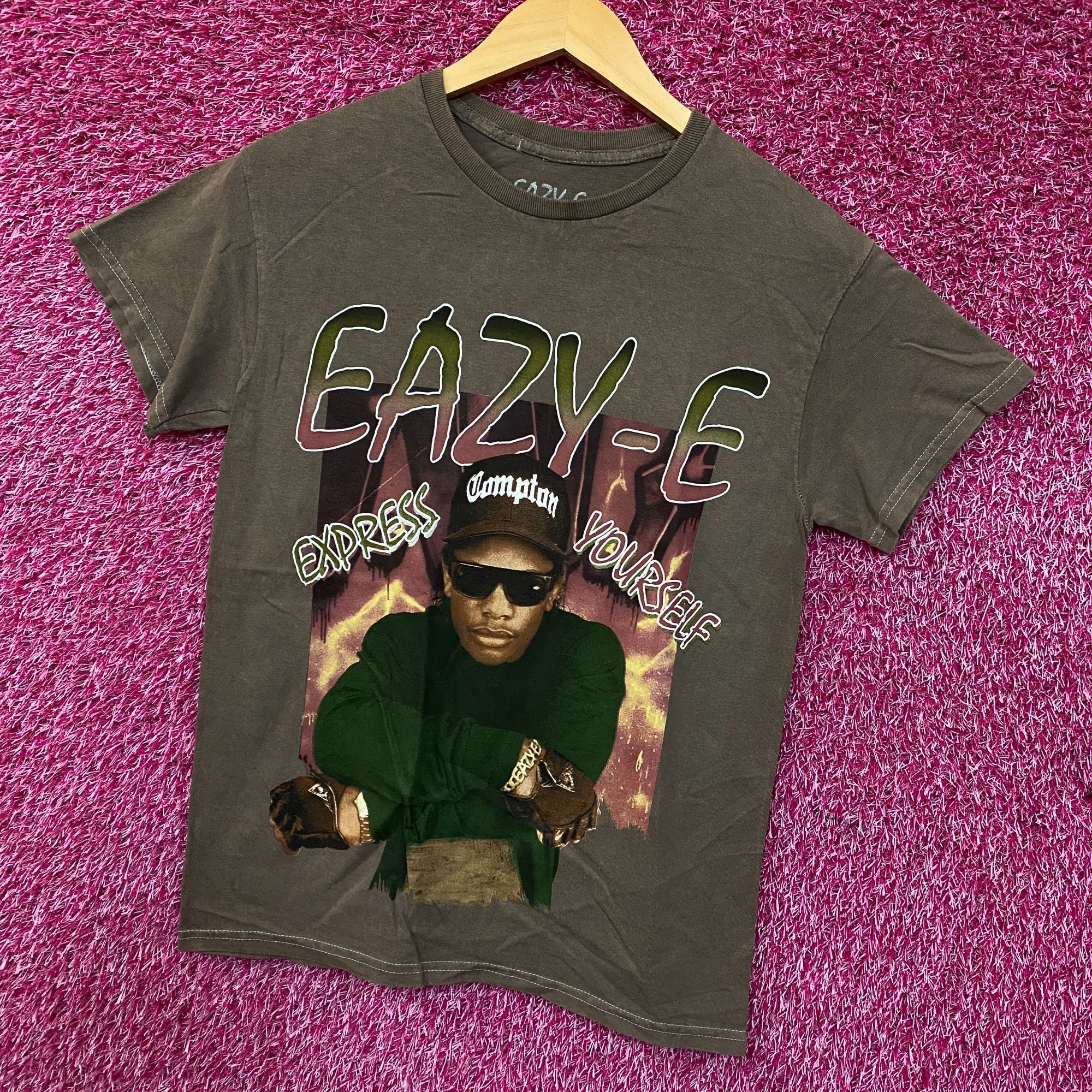 Rap Tees Eazy-E Express Yourself Straight Outta Compton Graphic T-Shi Size US S / EU 44-46 / 1 - 3 Thumbnail