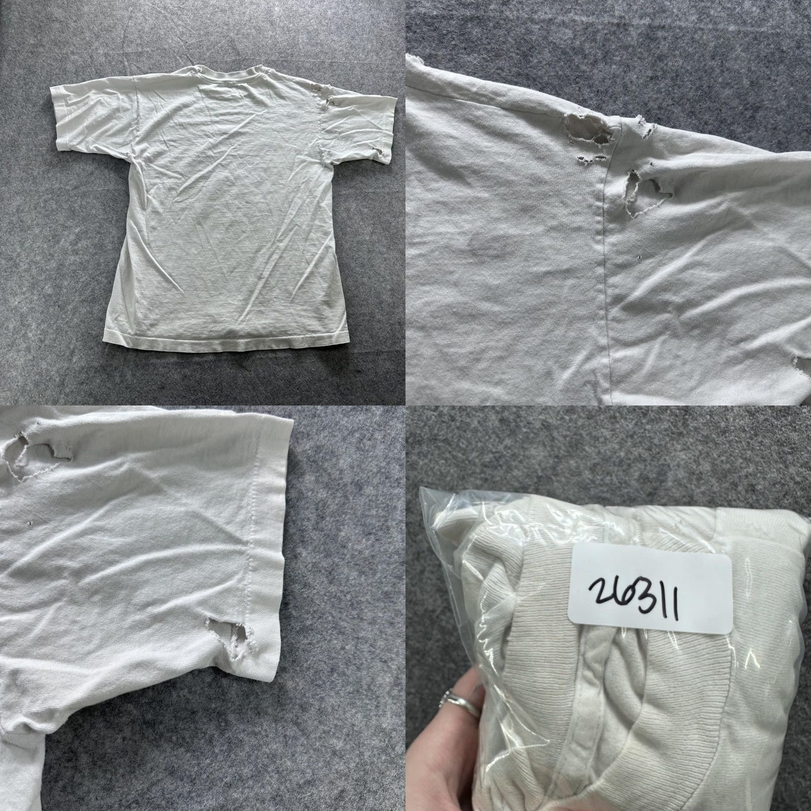 Vintage VINTAGE UCA Cheerleader Shirt Mens L SS White Graphic Tee Distressed Cheerleading Camp Size US M / EU 48-50 / 2 - 8 Thumbnail