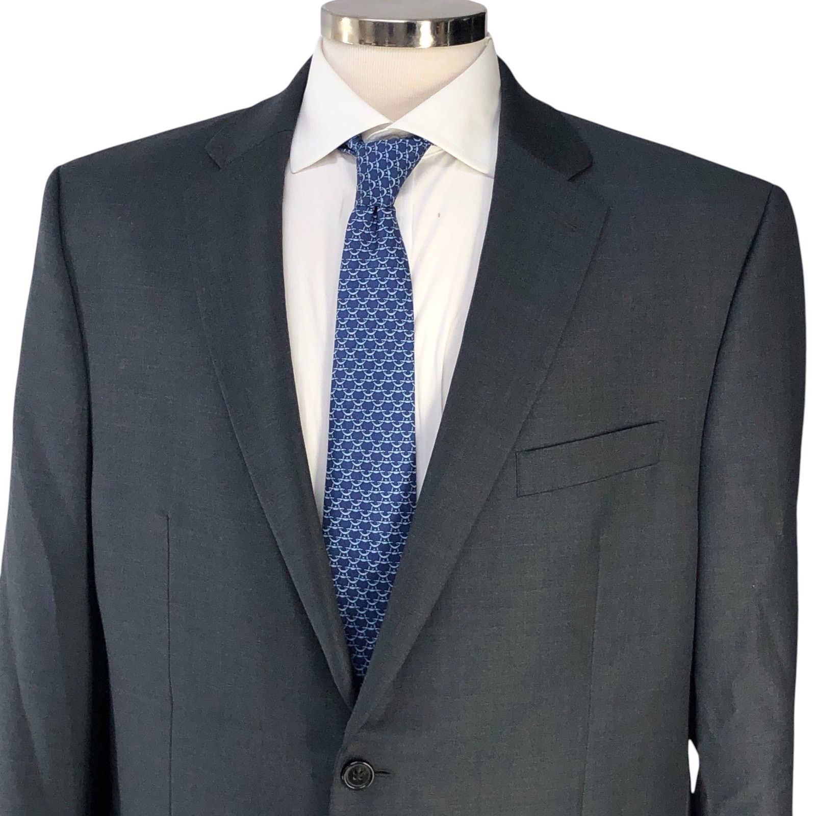 Lauren Ralph Lauren Ralph Lauren LRL Size 44R Sport Coat Charcoal Gray Stretch Size 44R - 2 Thumbnail