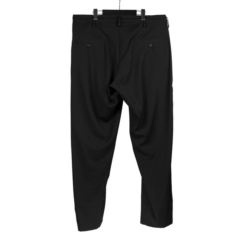 Yohji Yamamoto Yohji Yamamoto Pour Homme - WOOL GABARDINE COIN POCKET PANTS Size US 30 / EU 46 - 2 Thumbnail