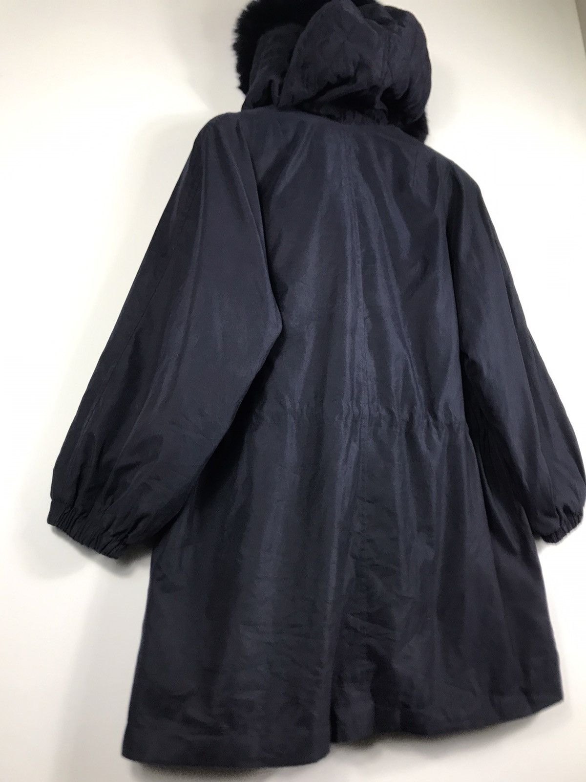 ROTATE ⚡️Vintage Birger Christensen Hooded Faux Fur Button Jacket Size S / US 4 / IT 40 - 15 Thumbnail