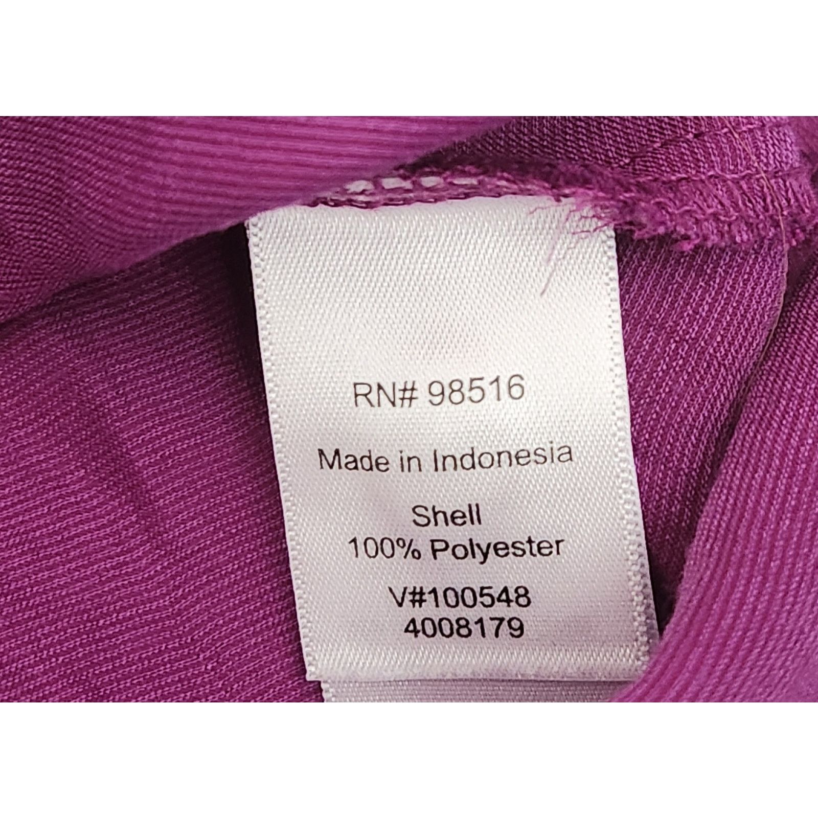 Coldwater Creek Coldwater Creek Purple Hidden Button Sleeveless Top XS Soft Size XS / US 0-2 / IT 36-38 - 5 Thumbnail