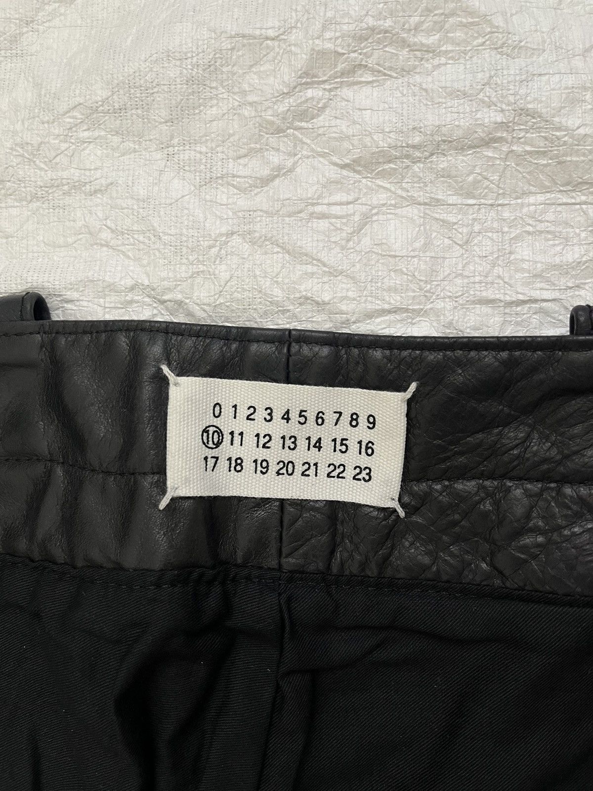 Maison Margiela Maison Margiela Spring/Summer 2006 leather biker pants Size US 31 - 4 Thumbnail