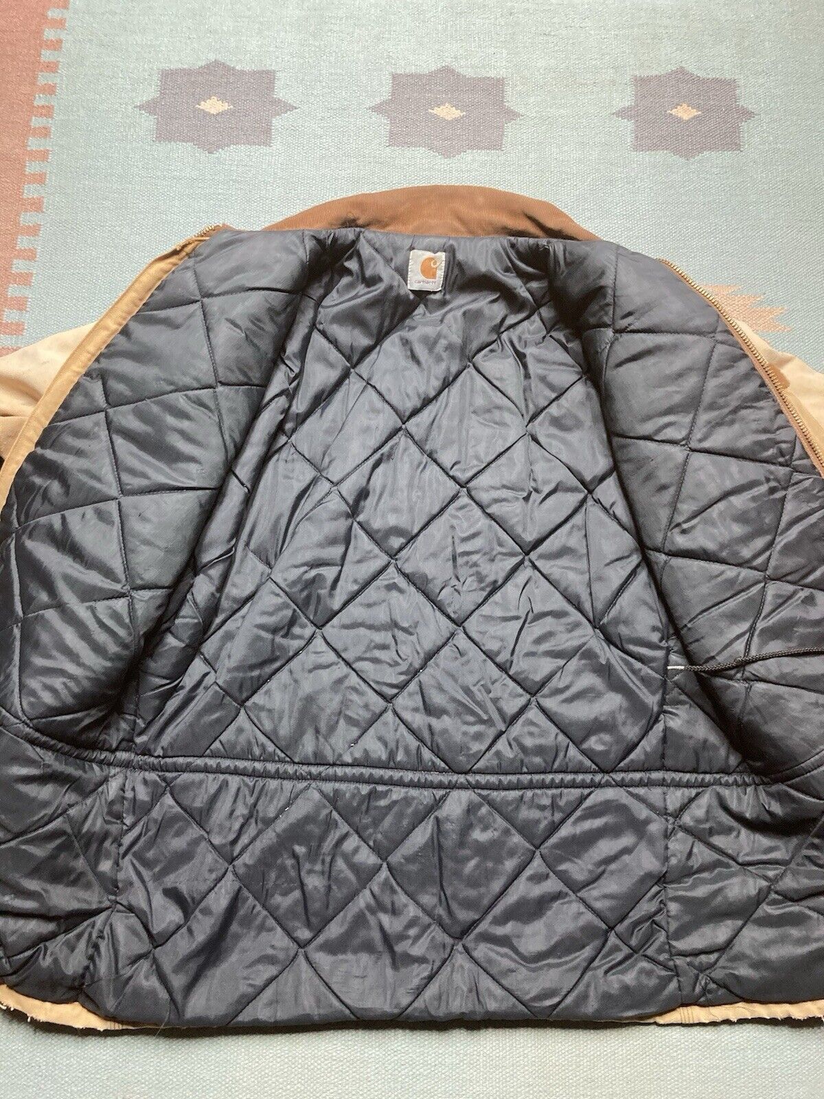 Carhartt × Vintage carhartt work jacket c03 brn distressed thrashed canvas L Size US L / EU 52-54 / 3 - 7 Thumbnail