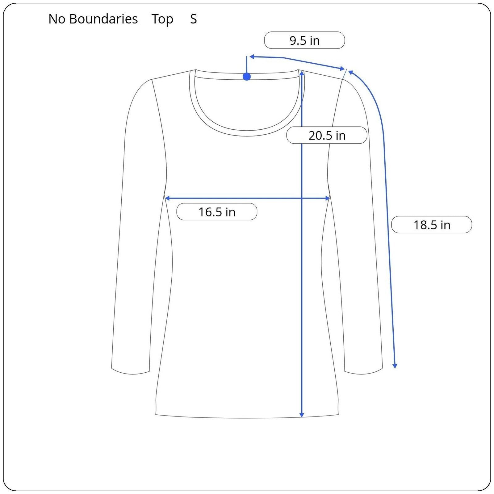 Other No Boundaries Long Sleeve Top Women's Size Small Size S / US 4 / IT 40 - 5 Thumbnail